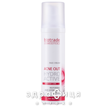 Acne out крем гидроактив п/угревой сыпи 60мл - 2