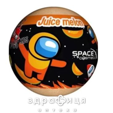 Аква шайн space cosmetic бомба /ванн з іграшкою магічна диня 100г