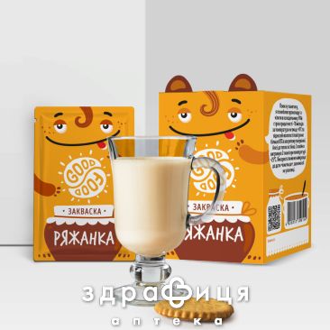 Закваска бактер Goodfood (Гудфуд) биоряжанка 1г №5 закваска бактериальная