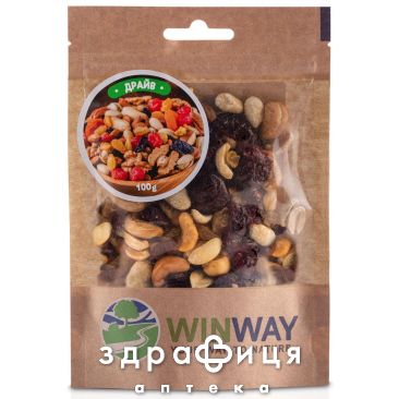 Winway горіх суміш драйв zip-пакет 100г
