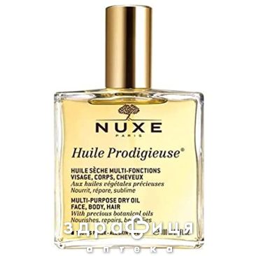 Nuxe (Нюкс) Чудова суха олiя багатофункцiональна для шкiри та волосся 100 мл