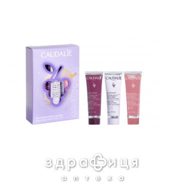 Caudalie набір тріо кремів д/рук xmas 2024