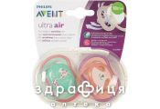 Avent scf349/12 пустушка 18мiс дівчинка №2