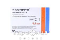 Фраксипарин д/iн 3800 ме анти-ха шприц 0,4мл №10