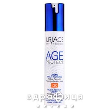 Урьяж age protect multi-actions крем д/лица д/норм/сух кожи spf30 40мл