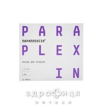 Параплексін розчин д/ін 5мг/мл 1мл №10 для нервової системи
