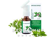 Бронспрей спрей для рот порож 15 мл з дозуючим насос та розпилювач