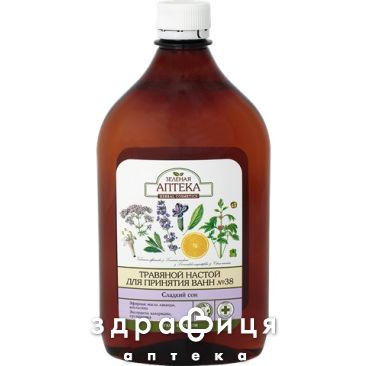 Зелена аптека трав'яний настой для прийняття ванн №38 &quot;солодкий сон&quot; 580мл