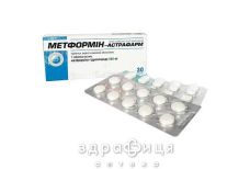 Метформин-Астрафарм таб п/о 500мг №30 от диабета