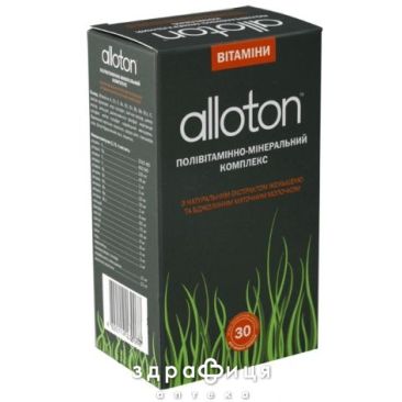 Аллотон капс №30 вітаміни для зміцнення волосся і нігтів