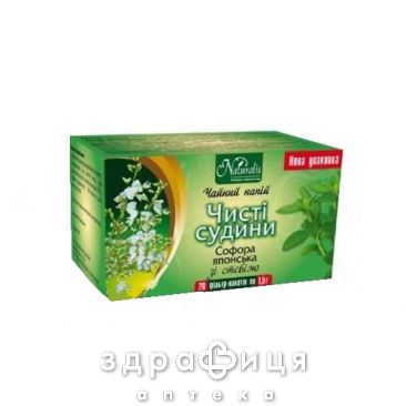 Фиточай naturalis чистые сосуды софора японская+топинамбур 1.5г №20