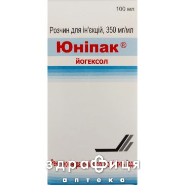 ЮНИПАК раствор Д/ИН 300МГ 100МЛ /N/ препараты йода