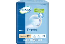 Пiзгузники для дорослих для захисту при нетриманнi tena pants normal large №10