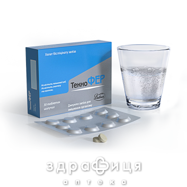 Текнофер таблетки шип 1,05г №30 - 2