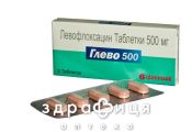 Глево таблетки п/о 500мг №5 антибиотики