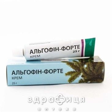 Альгофин-форте крем 25г мазь для заживления ран