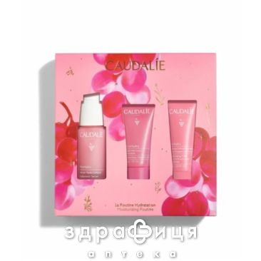 Caudalie набір vinohydra сировотка xmas 2024 (сировотка 30мл+гель д/душа 50мл+маска-крем 15мл)