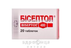 БИСЕПТОЛ таблетки 480МГ №20 /N/ | антибиотики