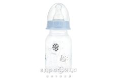 Baby nova 46010/2 бутылочка пласт декор мальчик 125мл