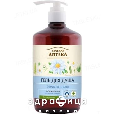 Зелена аптека гель д/душу ромашка/алое 750мл