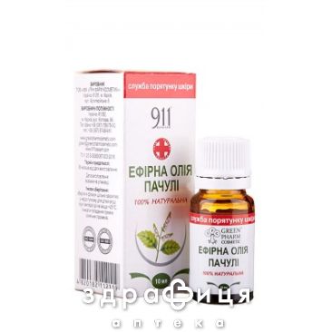 Масло эфирное пачули 10мл