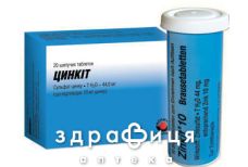 Цинкит таблетки шип №20