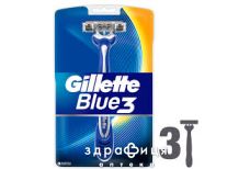 Gillette blue-iii станок одноразовий №1