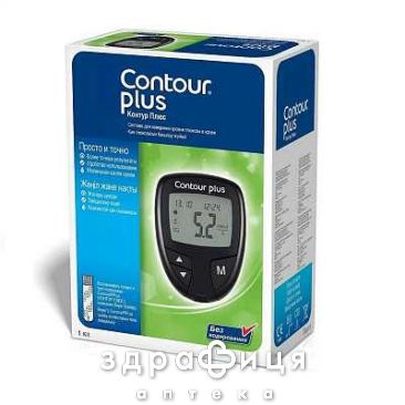 Система вимiрювання рiвня глюкози в кровi contour plus