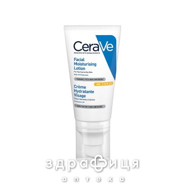 Сerave крем зволож д/облич денний д/норм/сух шкіри spf25 52мл mb097502