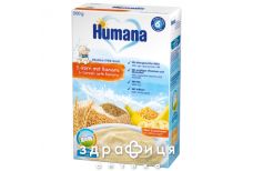 Humana каша молоч 5 злакiв банан 200г