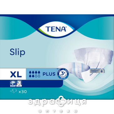 Подгузники д/взр Tena slip plus xl №30