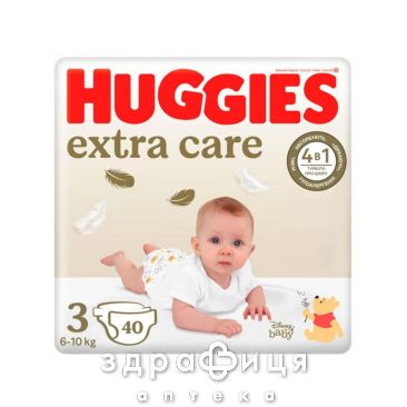 Подгузники huggie extra care p3 №40