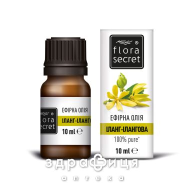 Flora secret олiя ефiрна iланг-iлангова 10мл