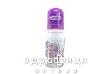 Baby nova 44605/1 пляшечка стекл декор дівчинка 125мл