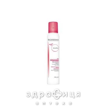Bioderma (Биодерма) сансибио вода дермат успок д/лица д/чув кожи/спрей 150мл 028698.