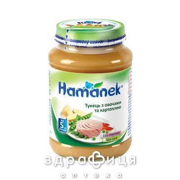 Hame (Хам) хаманек пюре тунец с овощами/картошкой 190г 1215871