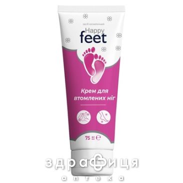 Happy feet крем д/втомлених ніг 75мл крем для ніг