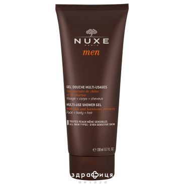 Nuxe (Нюкс) мен гель очищ д/лица/тела/волос 200мл 9931065