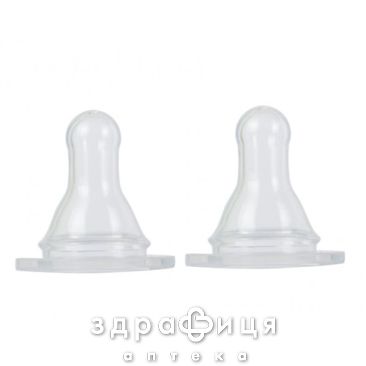 Lindo pk051/2L соска силиконова кругл L №2