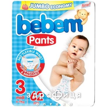 ПОДГУЗНИКИ BEDEM PANTS MIDI 6-11КГ №62