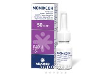 Моміксон спрей назал сусп 50мкг/дозу 140доз ліки антигістамінні від алергії