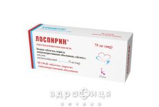 Лоспирин таб в/о 75мг №80 препарат для розрідження крові