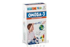 Витатон kids омега-3 тутти фрутти вкус капсулы №30 витамины для детей