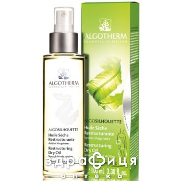 Algotherm альгосiлует олiя суха вiдновл 100мл 922305 антицелюлітний крем