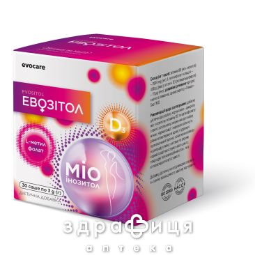 ДД ЕВОЗІТОЛ САШЕ 3Г №20 тонізуючий препарат