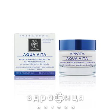 Apivita (Апивита) aqua vita 24 часа увл/оздор крем д/оч сух кожи 50мл крем для сухой кожи