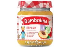 Bambolina (Бамболина) 1212206 пюре персик 100г