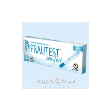 Тест для визначення вагiтностi в сечi frautest тест-касета з ковпач comfort №1