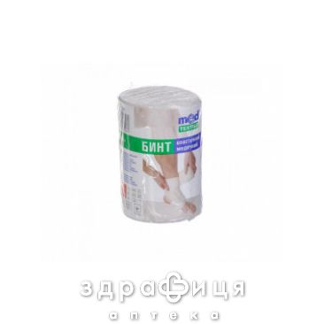 Бинт мед эласт ленточ средн растяж 8смх2м