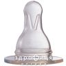Baby nova 17303 соска силiкон кругла д/кашi
